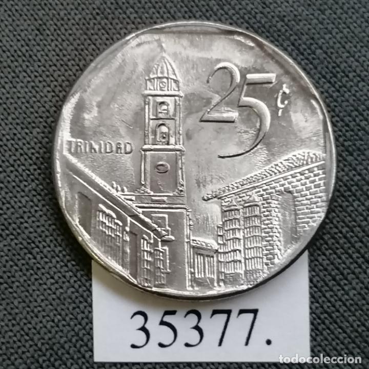 Monedas antiguas de Am&eacute;rica: Cuba 25 c&eacute;ntimos 2000, centavos - Foto 1