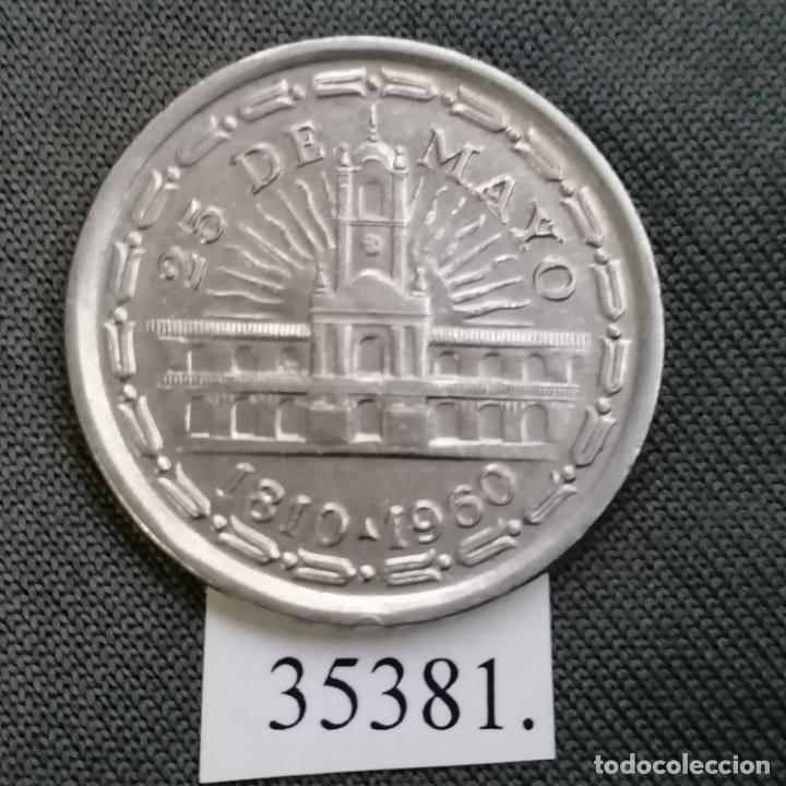 Monedas antiguas de Am&eacute;rica: Argentina 1 peso 1981 - Foto 2