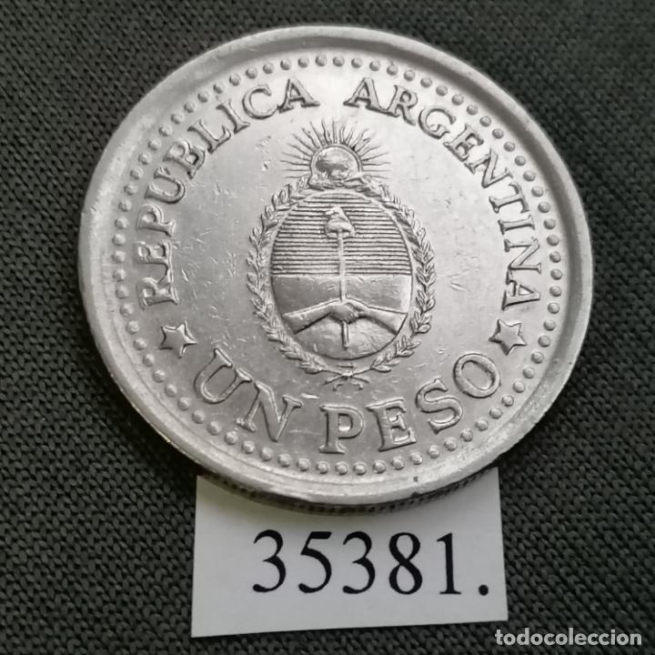 Monedas antiguas de Am&eacute;rica: Argentina 1 peso 1981 - Foto 1