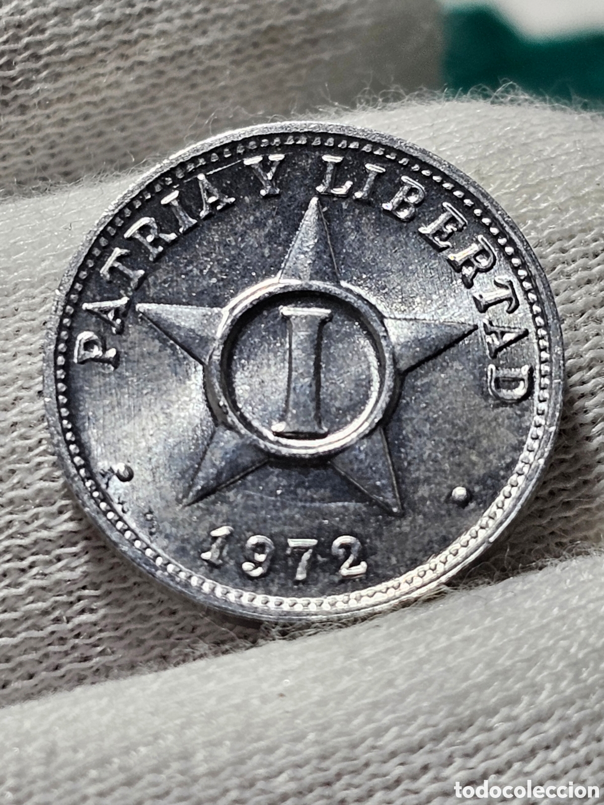 Monedas antiguas de Am&eacute;rica: **Moneda 1 Centavo de Cuba 1972** - Foto 4