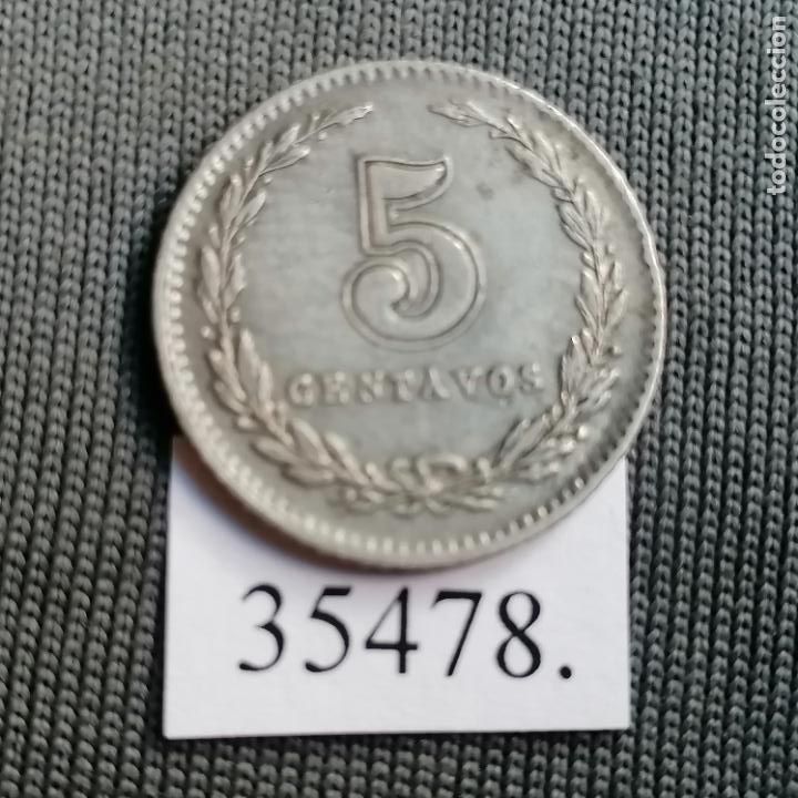 Monedas antiguas de Am&eacute;rica: Argentina 5 c&eacute;ntimos 1926, centavos - Foto 2