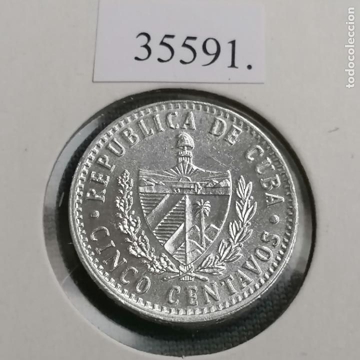 Monedas antiguas de Am&eacute;rica: Cuba 5 centavos 2014, c&eacute;ntimos - Foto 2