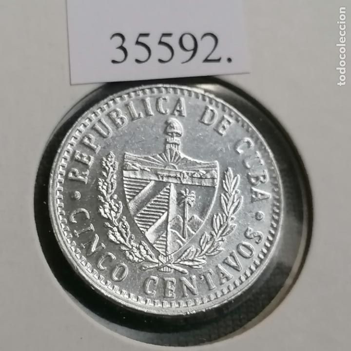 Monedas antiguas de Am&eacute;rica: Cuba 5 centavos 2014, c&eacute;ntimos - Foto 2