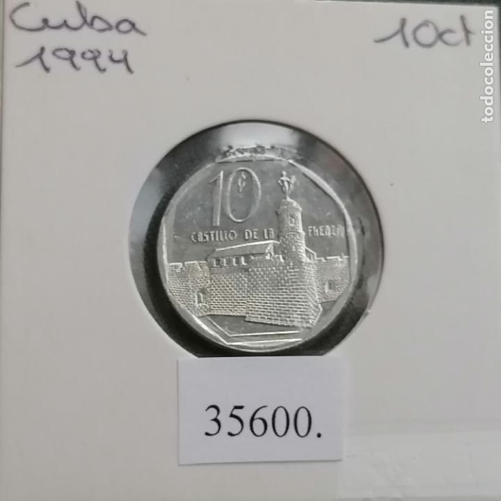 Monedas antiguas de Am&eacute;rica: Cuba 10 centavos 1994 , c&eacute;ntimos - Foto 1