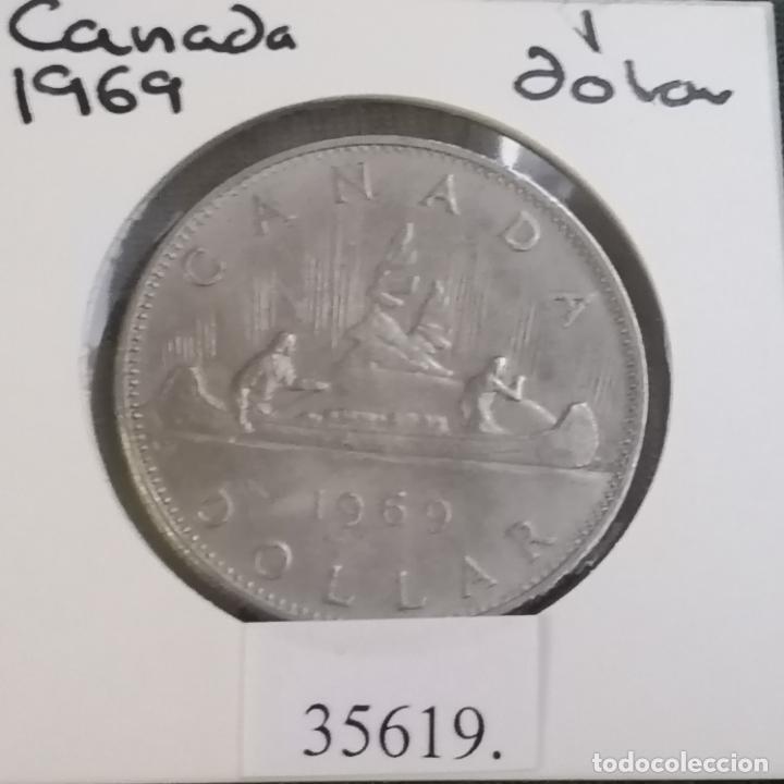 Monedas antiguas de Am&eacute;rica: Canada 1 dolar 1979 - Foto 1