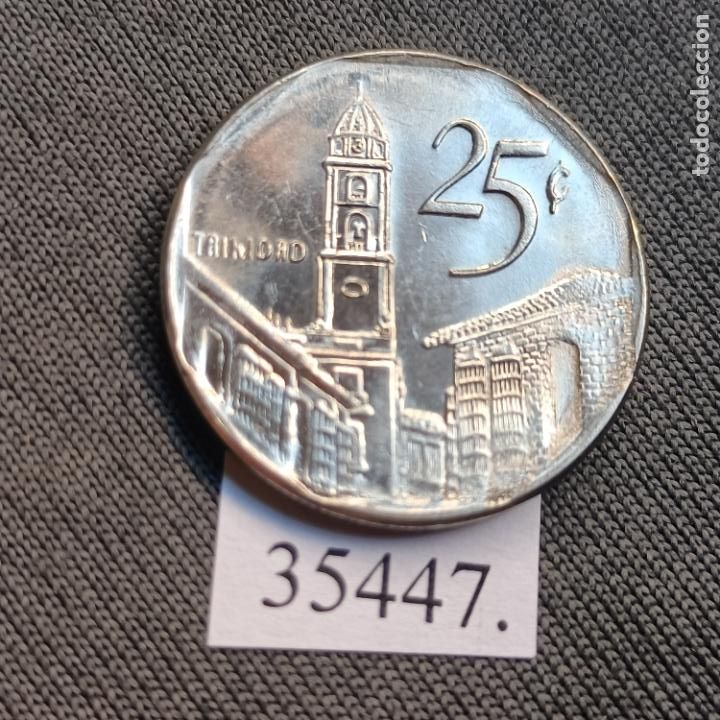 Monedas antiguas de Am&eacute;rica: Cuba 25 centavos 2003, c&eacute;ntimos - Foto 1