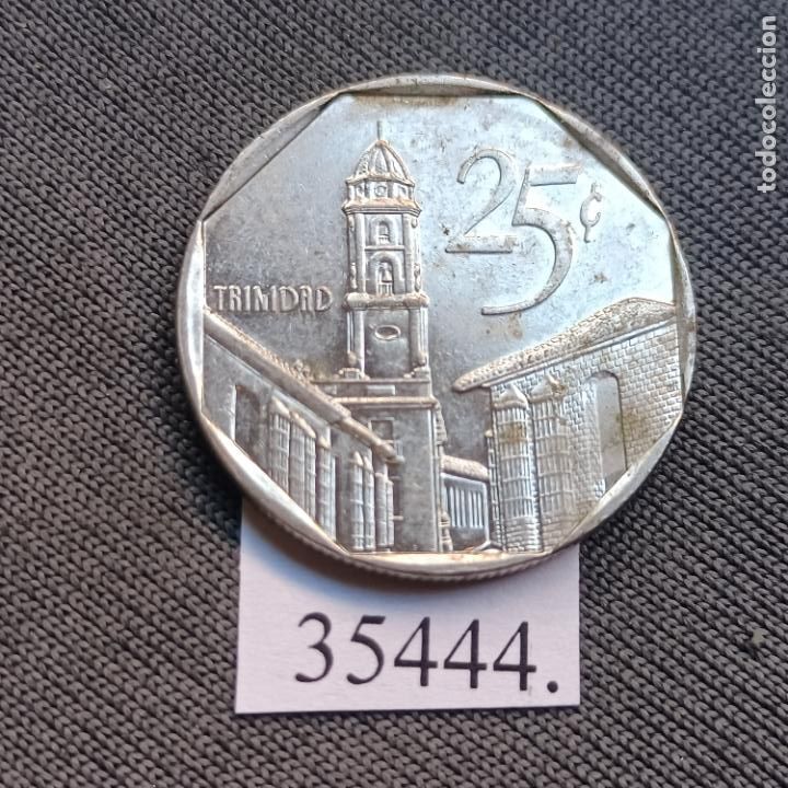 Monedas antiguas de Am&eacute;rica: Cuba 25 centavos 1994, c&eacute;ntimos - Foto 1
