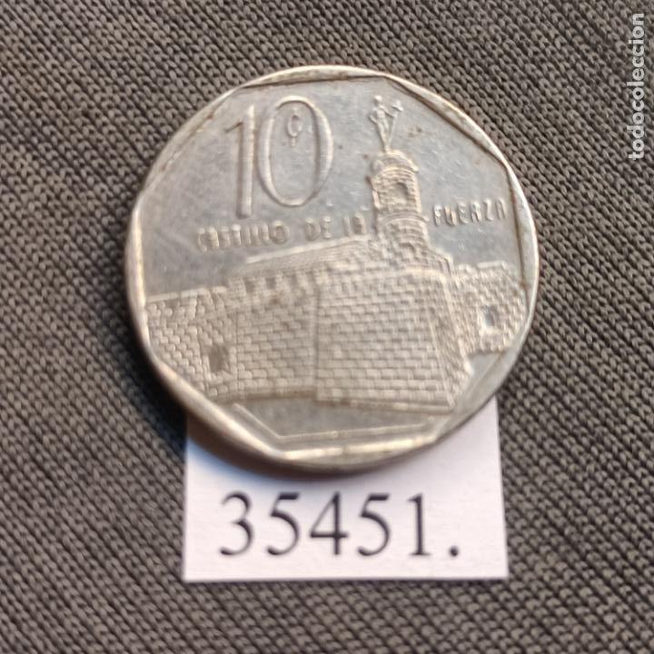 Monedas antiguas de Am&eacute;rica: Cuba 10 centavos 1996, c&eacute;ntimos - Foto 1