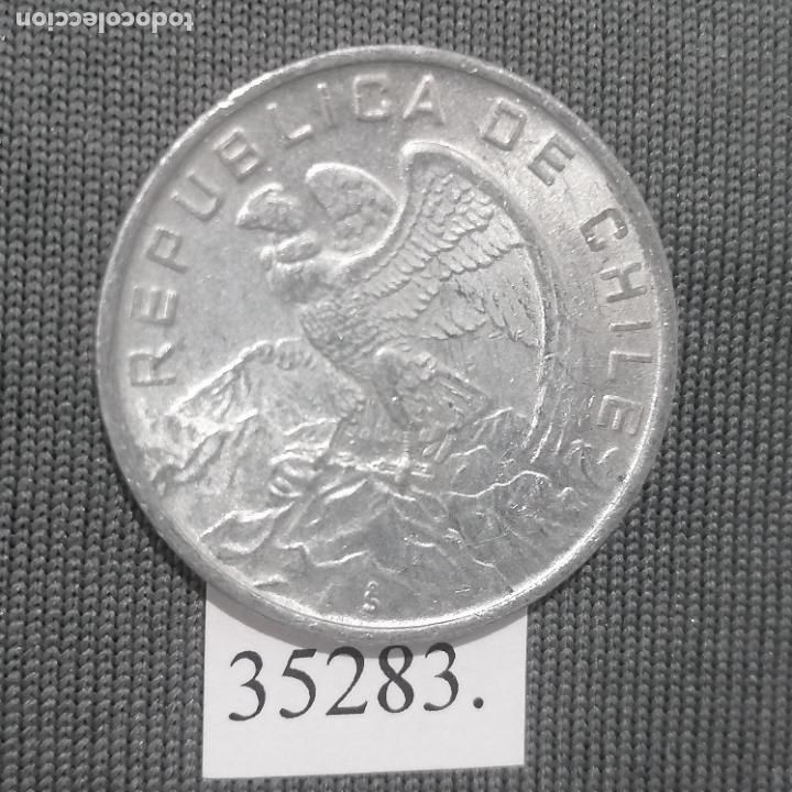 Monedas antiguas de Am&eacute;rica: Chile 10 centavos 1974 , c&eacute;ntimos - Foto 2