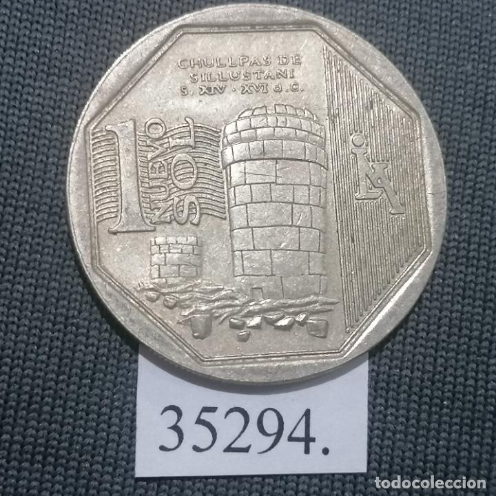 Monedas antiguas de Am&eacute;rica: Peru 1 sol 2011, Chullpas de Sillustani - Foto 1