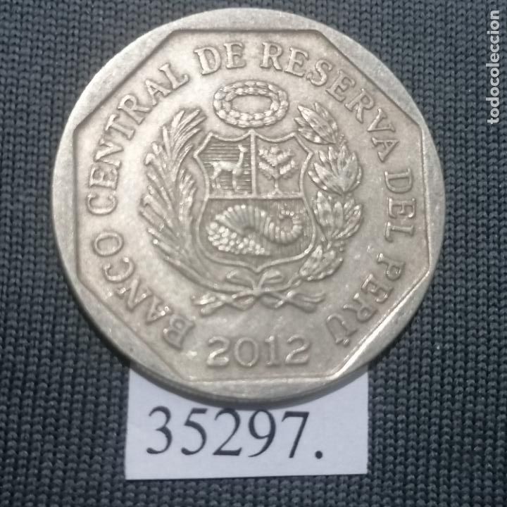 Monedas antiguas de Am&eacute;rica: Peru 1 sol 2012, Kuntur Wasi - Foto 2