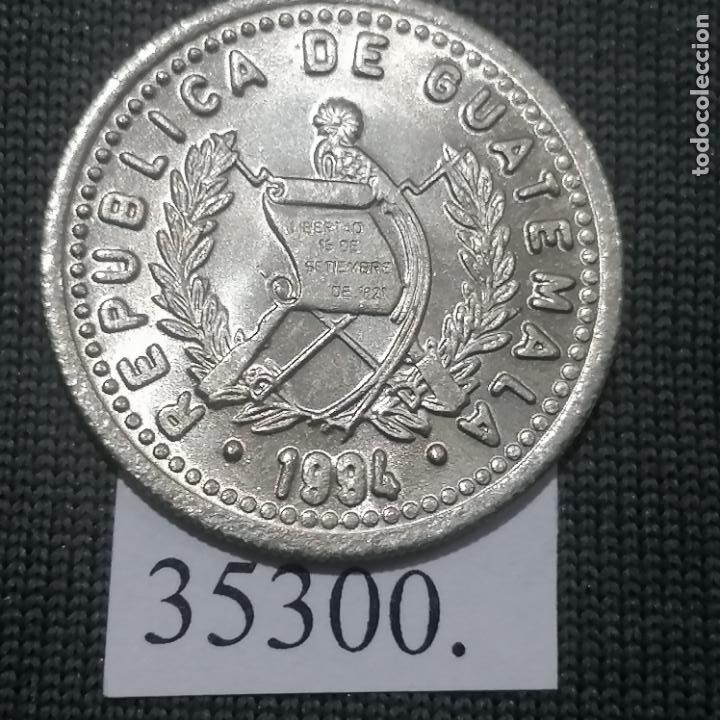 Monedas antiguas de Am&eacute;rica: Guatemala 10 centavos 1994 - Foto 2