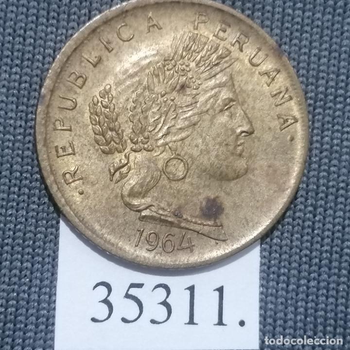 Monedas antiguas de Am&eacute;rica: Peru 10 centavos 1964 - Foto 1