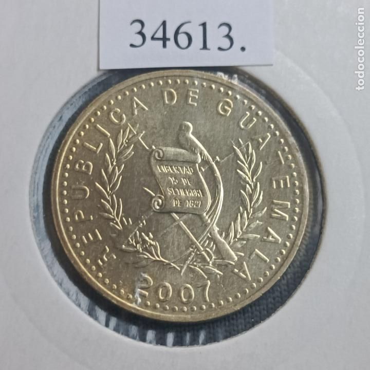 Monedas antiguas de Am&eacute;rica: Guatemala 50 centimos 2007 - Foto 2