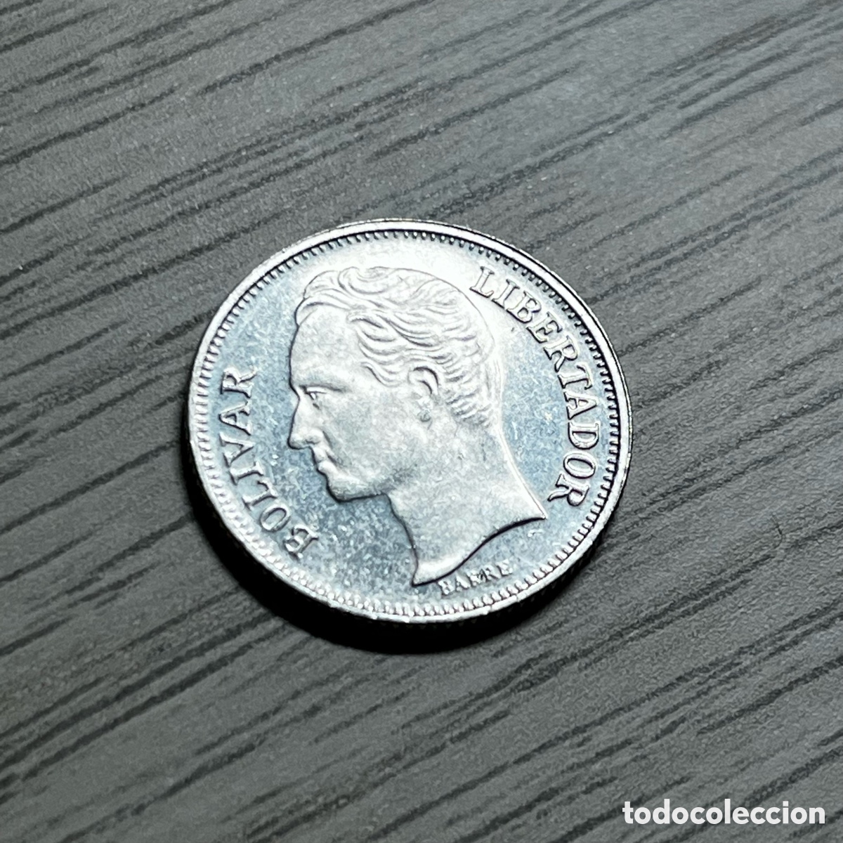 Monedas antiguas de Am&eacute;rica: 50 centimos 1989 Venezuela - Foto 2