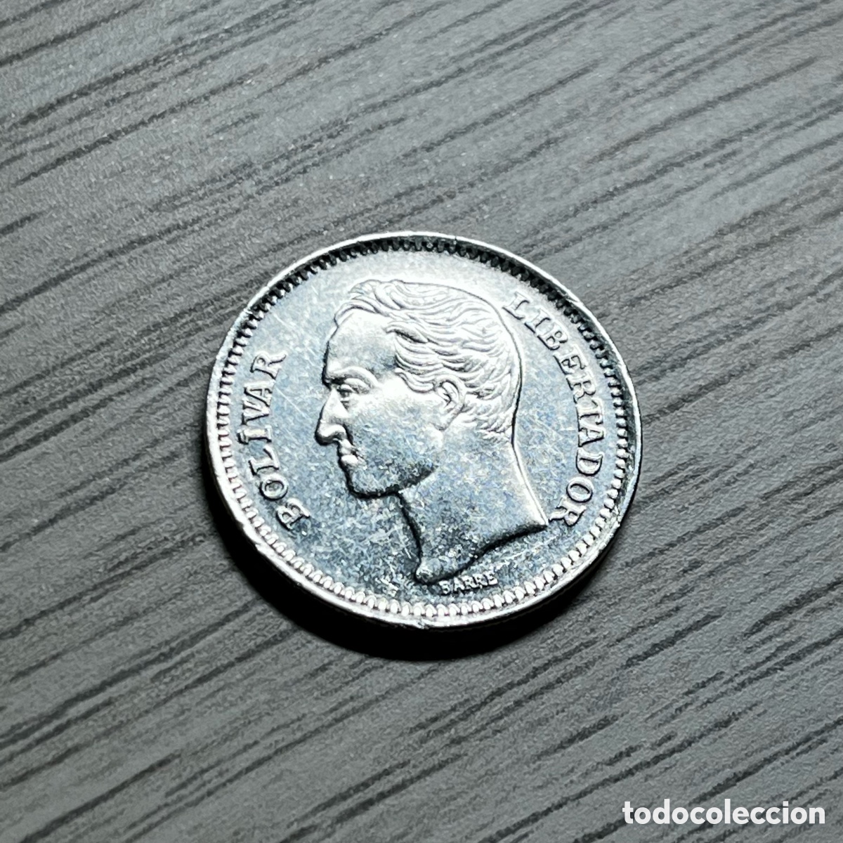 Monedas antiguas de Am&eacute;rica: 50 centimos 1990 Venezuela - Foto 2