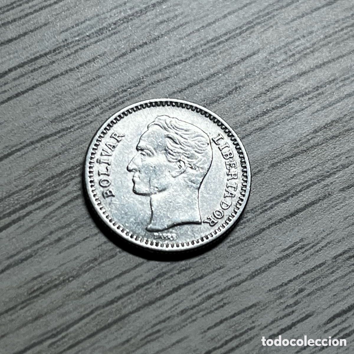 Monedas antiguas de Am&eacute;rica: 25 centimos 1965 Venezuela - Foto 2