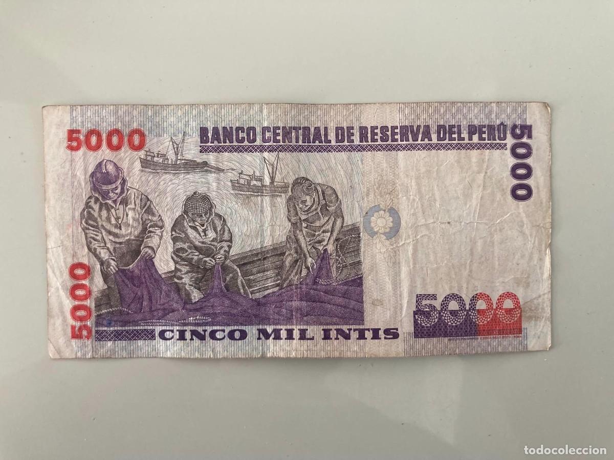 Monedas antiguas de Am&eacute;rica: BILLETE PERU - Foto 2