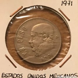 Moneda México. 1971. 1 peso. Estados Unidos Mexicanos.