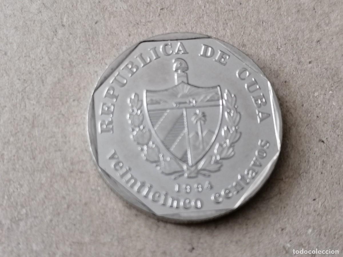 Monedas antiguas de Am&eacute;rica: Moneda, Cuba, 25 cent , convertibles, 1994, EBC - Foto 2
