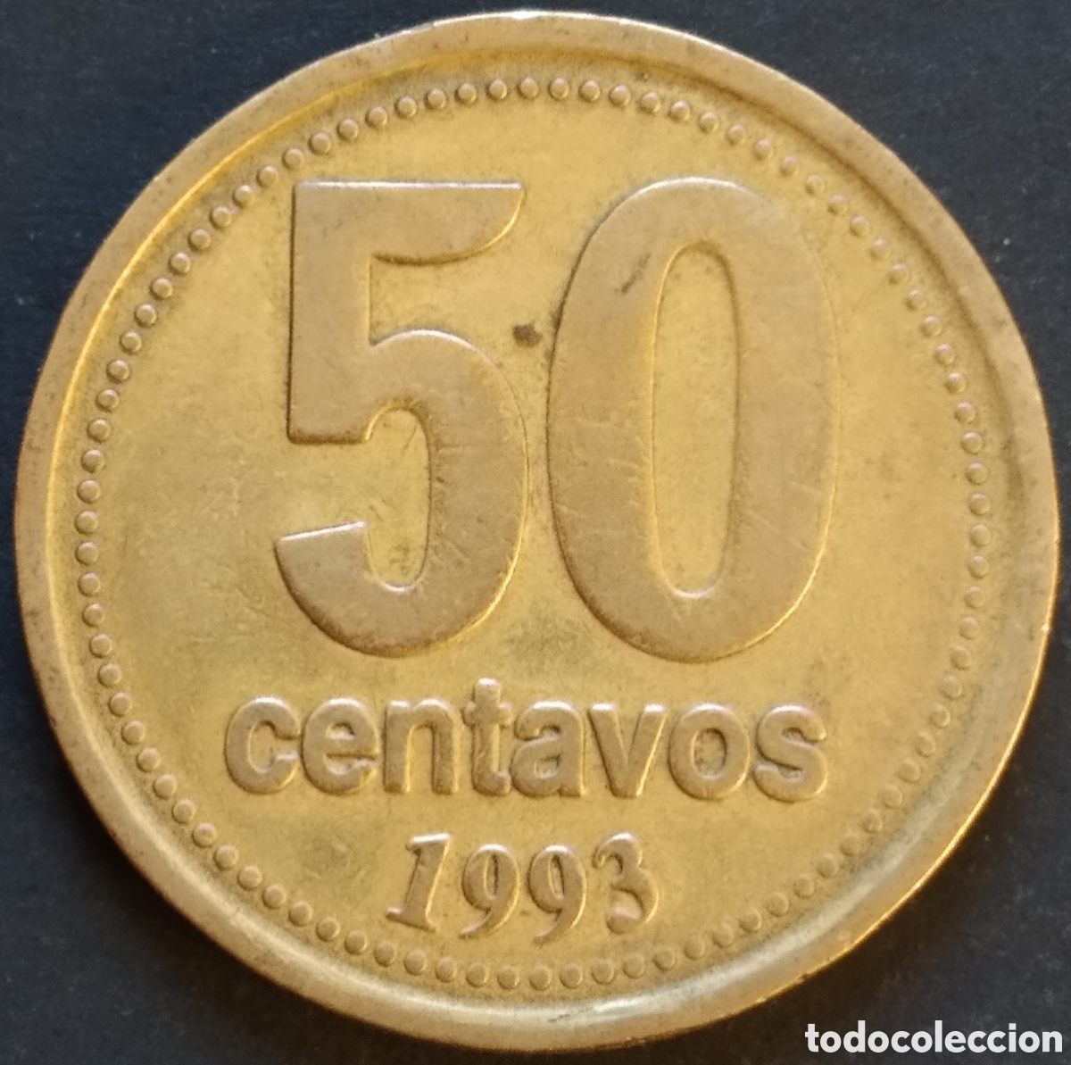 Monedas antiguas de Am&eacute;rica: MONEDA - ARGENTINA 50 CENTAVOS 1993 - Foto 1