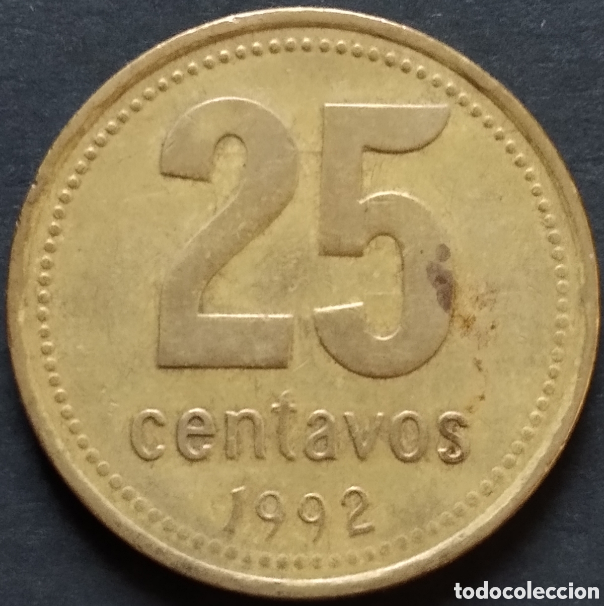 Monedas antiguas de Am&eacute;rica: MONEDA - ARGENTINA 25 CENTAVOS 1992 - Foto 1