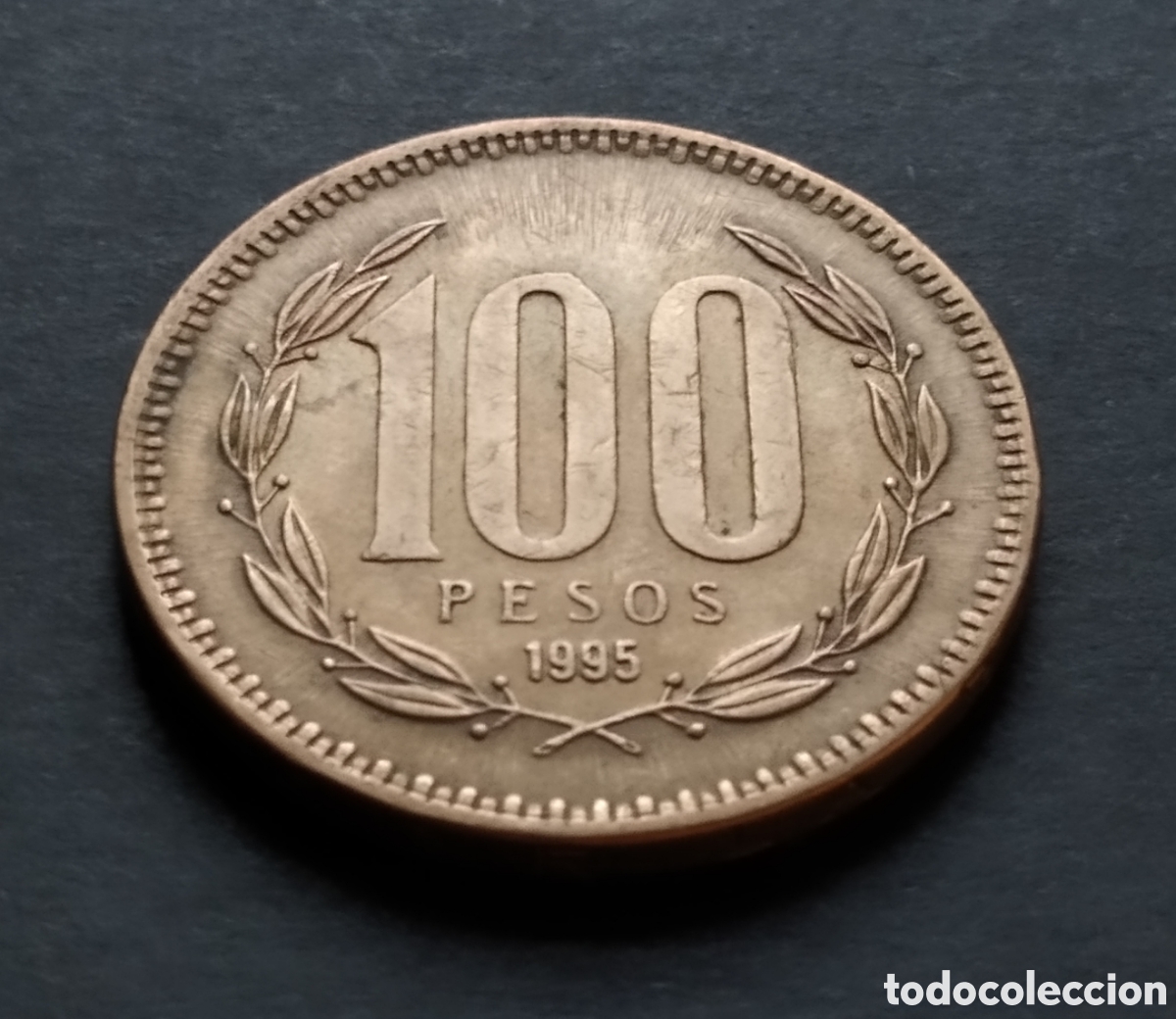 Monedas antiguas de Am&eacute;rica: MONEDA - CHILE 100 PESOS 1995 - Foto 3