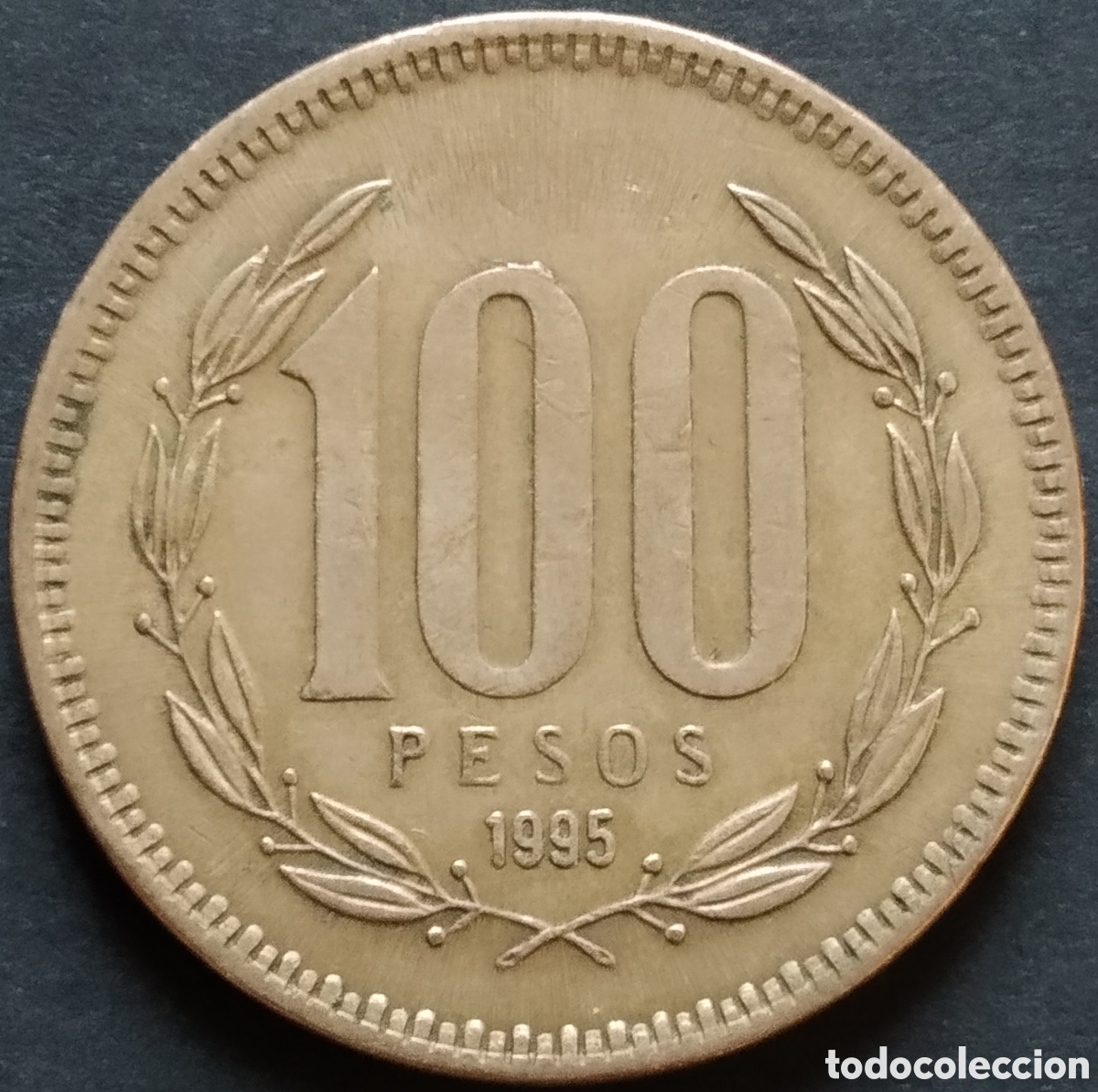 Monedas antiguas de Am&eacute;rica: MONEDA - CHILE 100 PESOS 1995 - Foto 1
