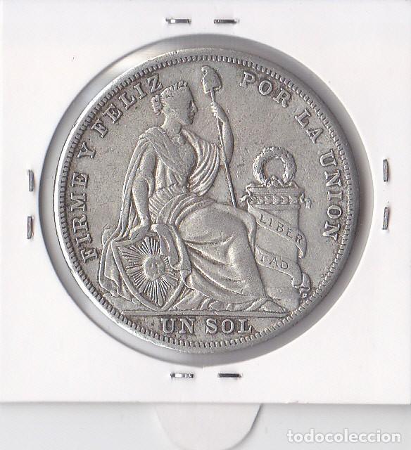 Monedas antiguas de Am&eacute;rica: PER&Uacute; 1 SOL 1926 REP&Uacute;BLICA PERUANA - Foto 2