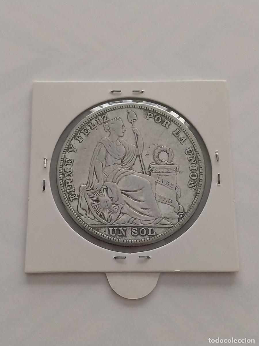Monedas antiguas de Am&eacute;rica: PER&Uacute; 1 SOL 1926 REP&Uacute;BLICA PERUANA - Foto 4
