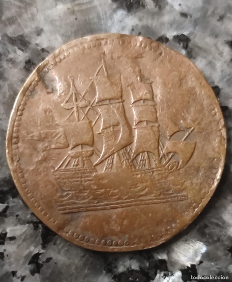 Monedas antiguas de Am&eacute;rica: Moneda canadiense comercio en las colonias - Foto 1