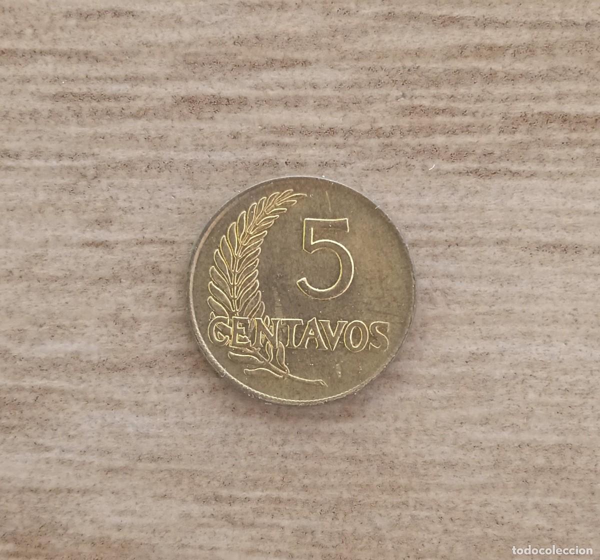 Monedas antiguas de Am&eacute;rica: Peru 5 Centavos 1964 - Foto 1