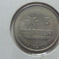 Monedas antiguas de América: CUBA INTUR 5 CTVO 1981 NIKEL EBC+