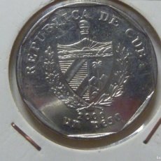 Monedas antiguas de América: CUBA 1 PESO 2000 NIKEL EBC