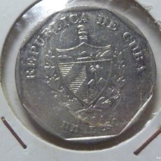 Monedas antiguas de América: CUBA 1 PESO 2000 NIKEL EBC