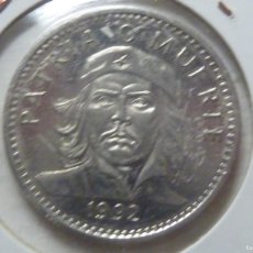Monedas antiguas de América: CUBA 3 PESO 1992 NIKEL EBC