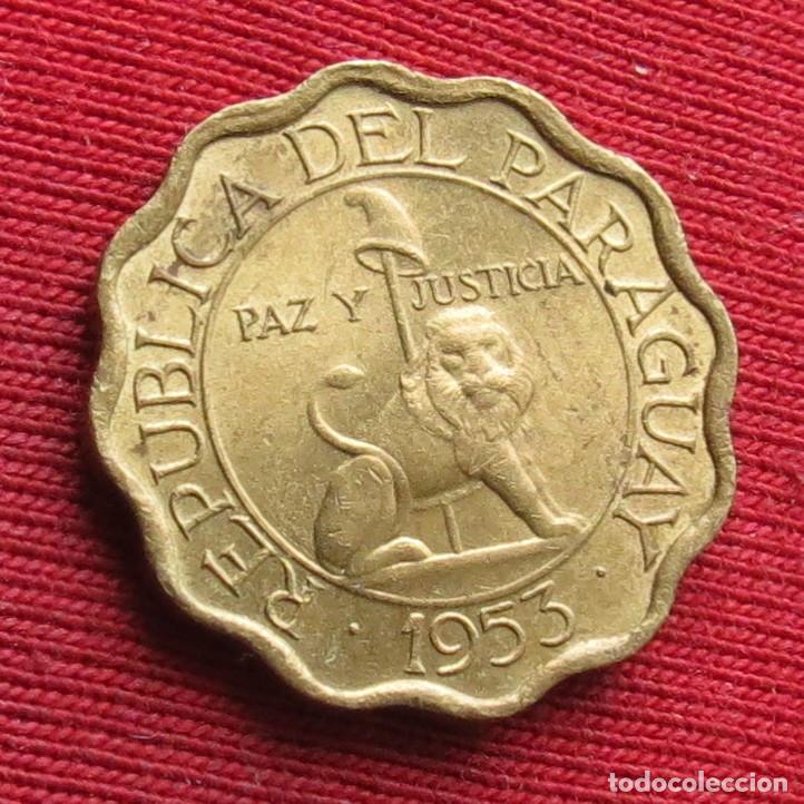 Monedas antiguas de Am&eacute;rica: Paraguay 10 centimos 1953 - Foto 2