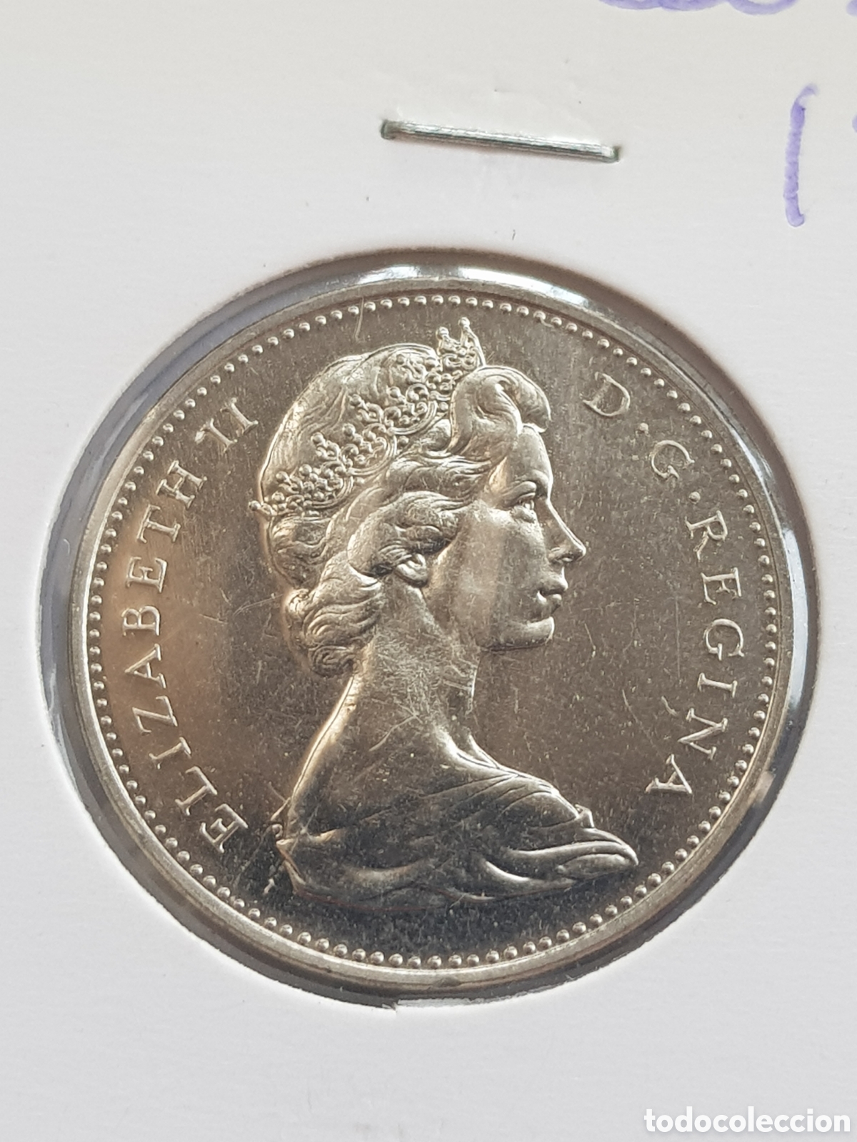 Monedas antiguas de Am&eacute;rica: Five Cent Canada 1968 5 C&eacute;ntimos - Foto 1