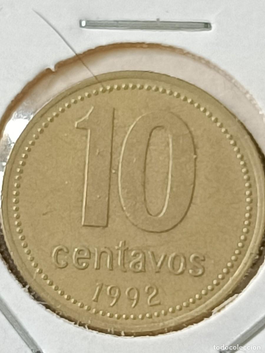 Monedas antiguas de Am&eacute;rica: MONEDA ARGENTINA 10 CENTAVOS 1992 - Foto 1