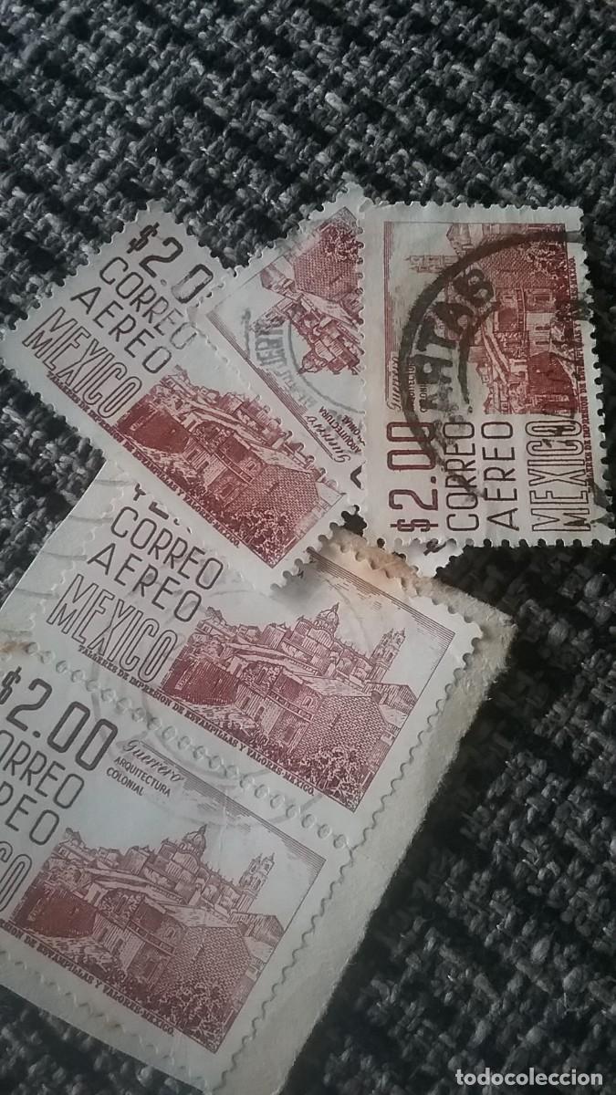 Monedas antiguas de Am&eacute;rica: 5 sellos M&eacute;xico 237-2bis) - Foto 1