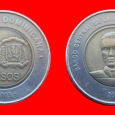 Monedas antiguas de América: 10 PESOS 2005 REPUBLICA DOMINICANA-101724