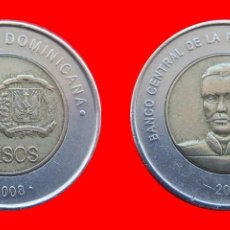 Monedas antiguas de América: 10 PESOS 2008 REPUBLICA DOMINICANA-101726