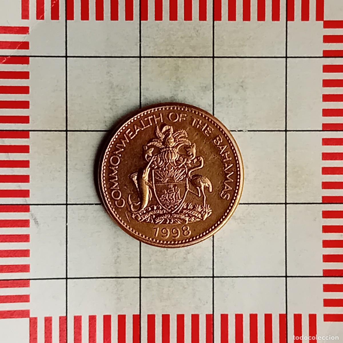 Monedas antiguas de Am&eacute;rica: 1 CENT, BAHAMAS. 1998. (KM#59a). - Foto 1