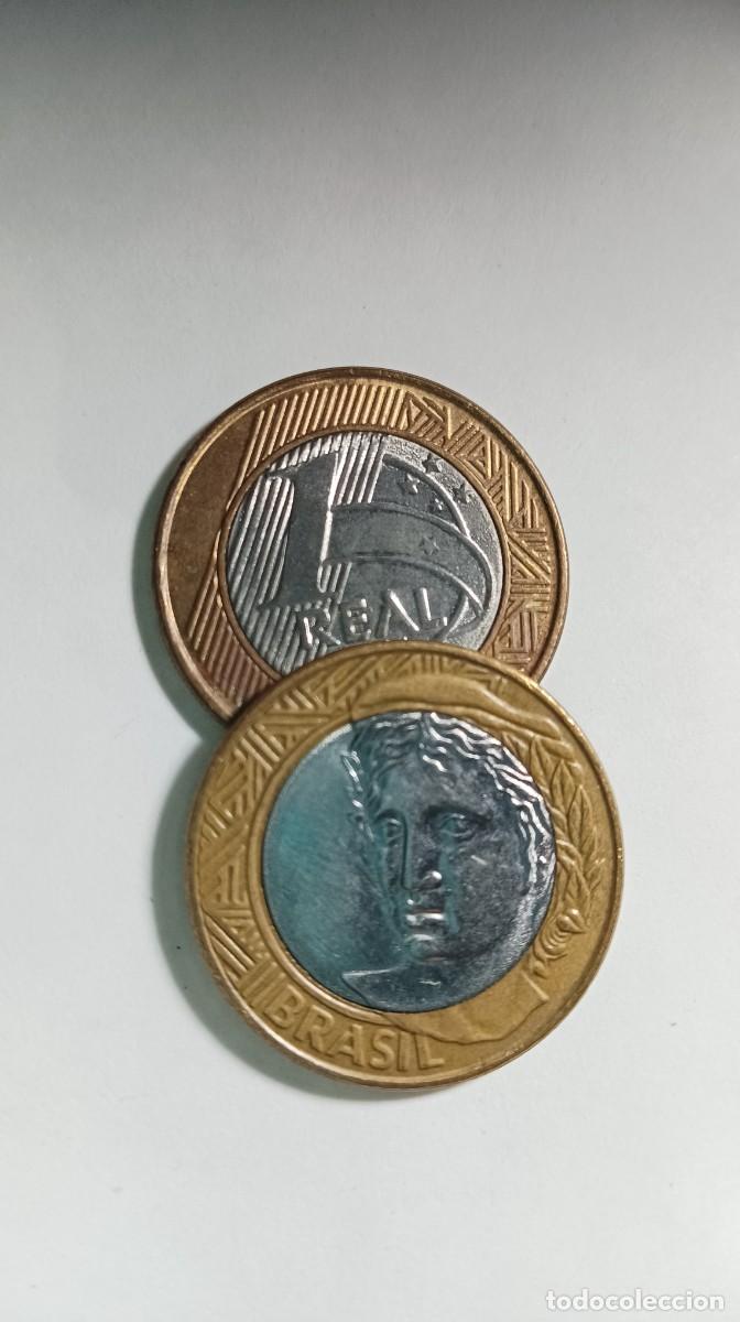 Monedas antiguas de Am&eacute;rica: BRASIL - 1 REAL - KM652 - Foto 1