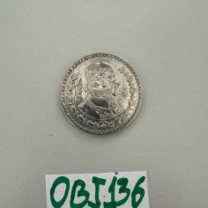 Monedas antiguas de América: 1 PESO. PLATA. ESTADOS UNIDOS MEXICANOS - 1962