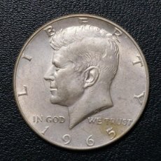 Monedas antiguas de América: ESTADOS UNIDOS 1/2 DÓLAR KENNEDY 1965 (EBC)