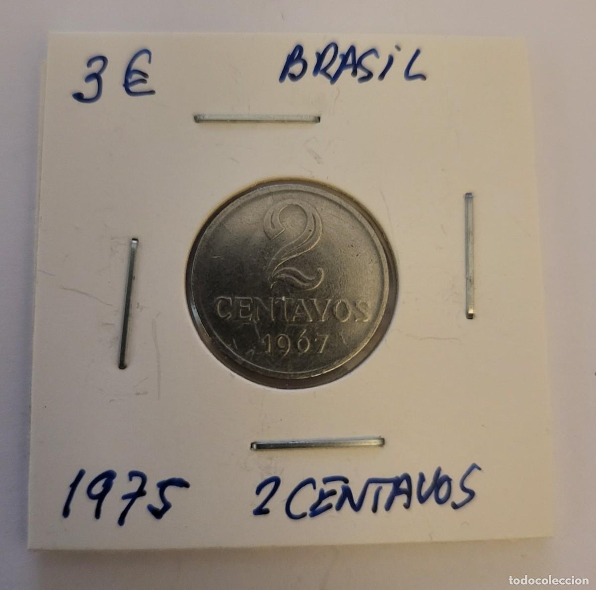 Monedas antiguas de Am&eacute;rica: MONEDA DE BRASIL 1975 &rdquo;2 CENTIMOS&rdquo; - Foto 1