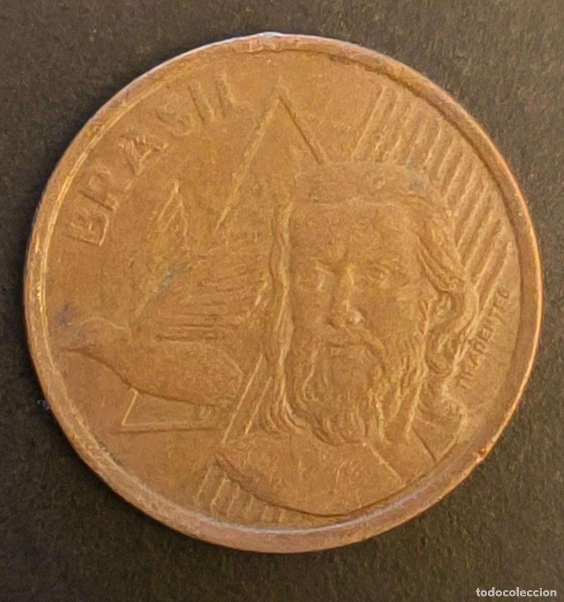Monedas antiguas de Am&eacute;rica: Brasil 5 centavos, 2012 - Foto 1