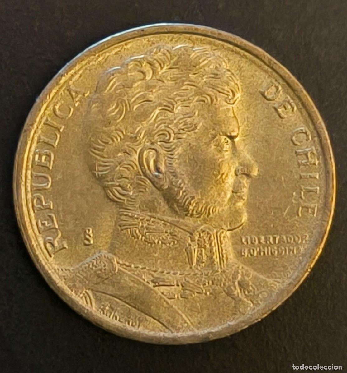 Monedas antiguas de Am&eacute;rica: Chile 10 pesos, 2000 - Foto 1