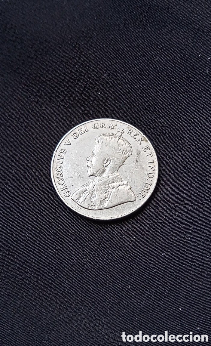 Monedas antiguas de Am&eacute;rica: CANADA 5 CENT 1928 - Foto 2